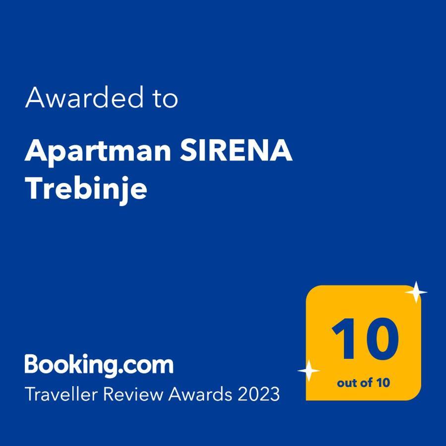 Apartman Sirena 트레빈예 외부 사진